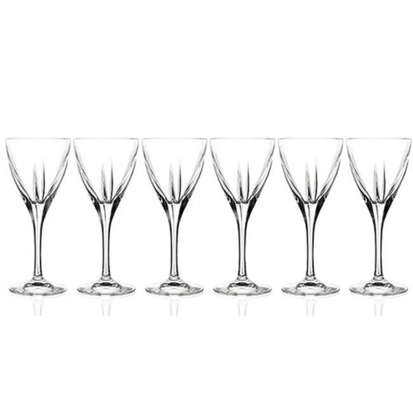 Lorenzo Import Lorenzo Import 239890 RCR Fusion Crystal Wine Glass set of 6 239890